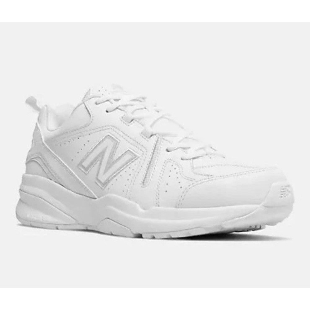 New Balance 608V5 Athletic Shoes White Training Comfort Workout Men's 11 W 12.5